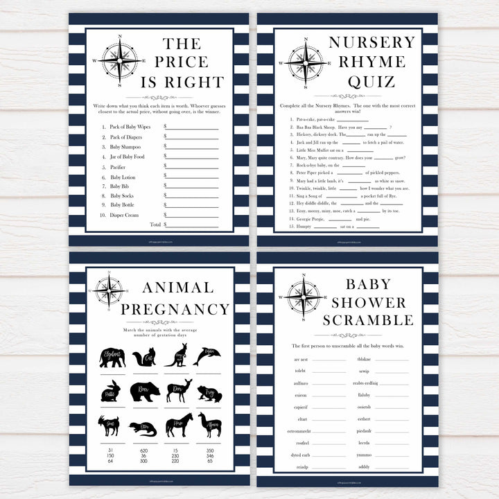 10 baby shower games, baby shower games bundles, Nautical baby shower games, baby shower games, printable baby shower games, baby shower games, fun baby games, ahoy its a boy, popular baby shower games, sailor baby games, boat baby game