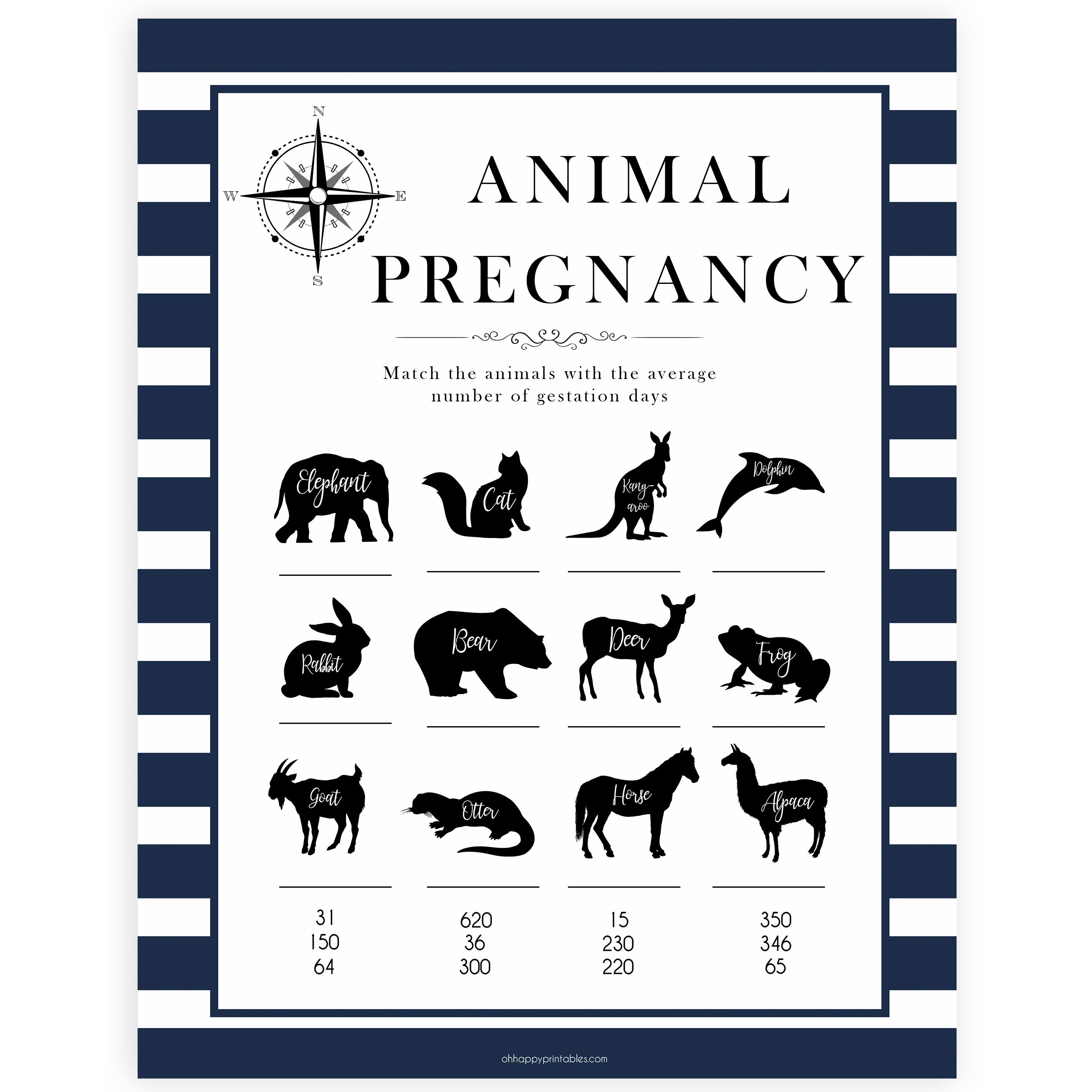 Nautical baby shower games, animal pregnancy baby shower games, printable baby shower games, baby shower games, fun baby games, popular baby shower games, sailor baby games, boat baby games