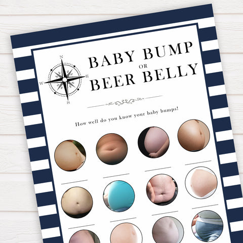 Nautical baby shower games, baby bump or beer belly baby shower games, printable baby shower games, baby shower games, fun baby games, popular baby shower games, sailor baby games, boat baby games