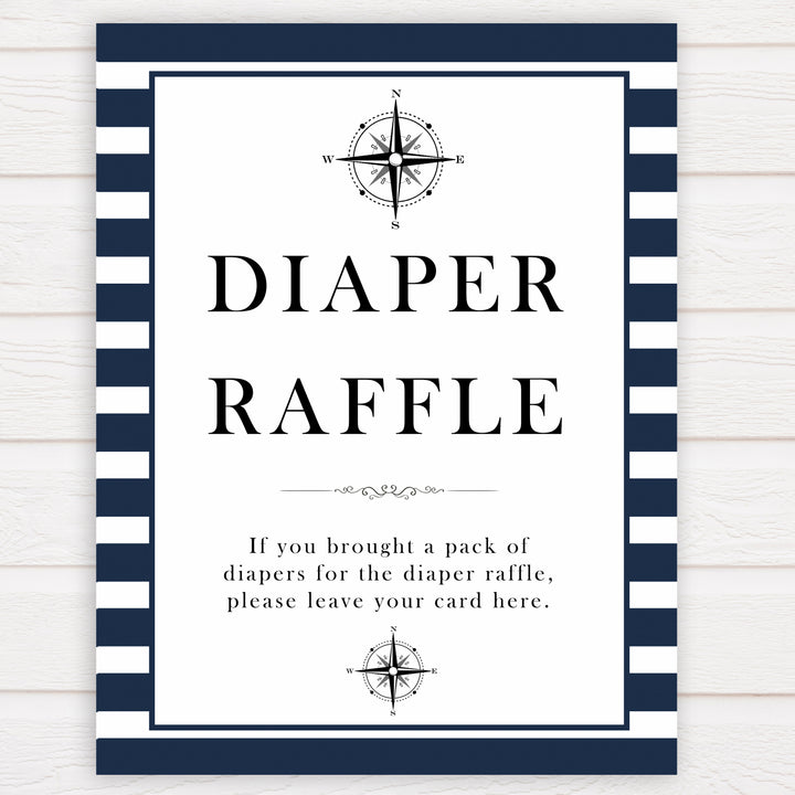 Nautical baby shower games, diaper raffle baby shower games, printable baby shower games, baby shower games, fun baby games, ahoy its a boy, popular baby shower games, sailor baby games, boat baby games