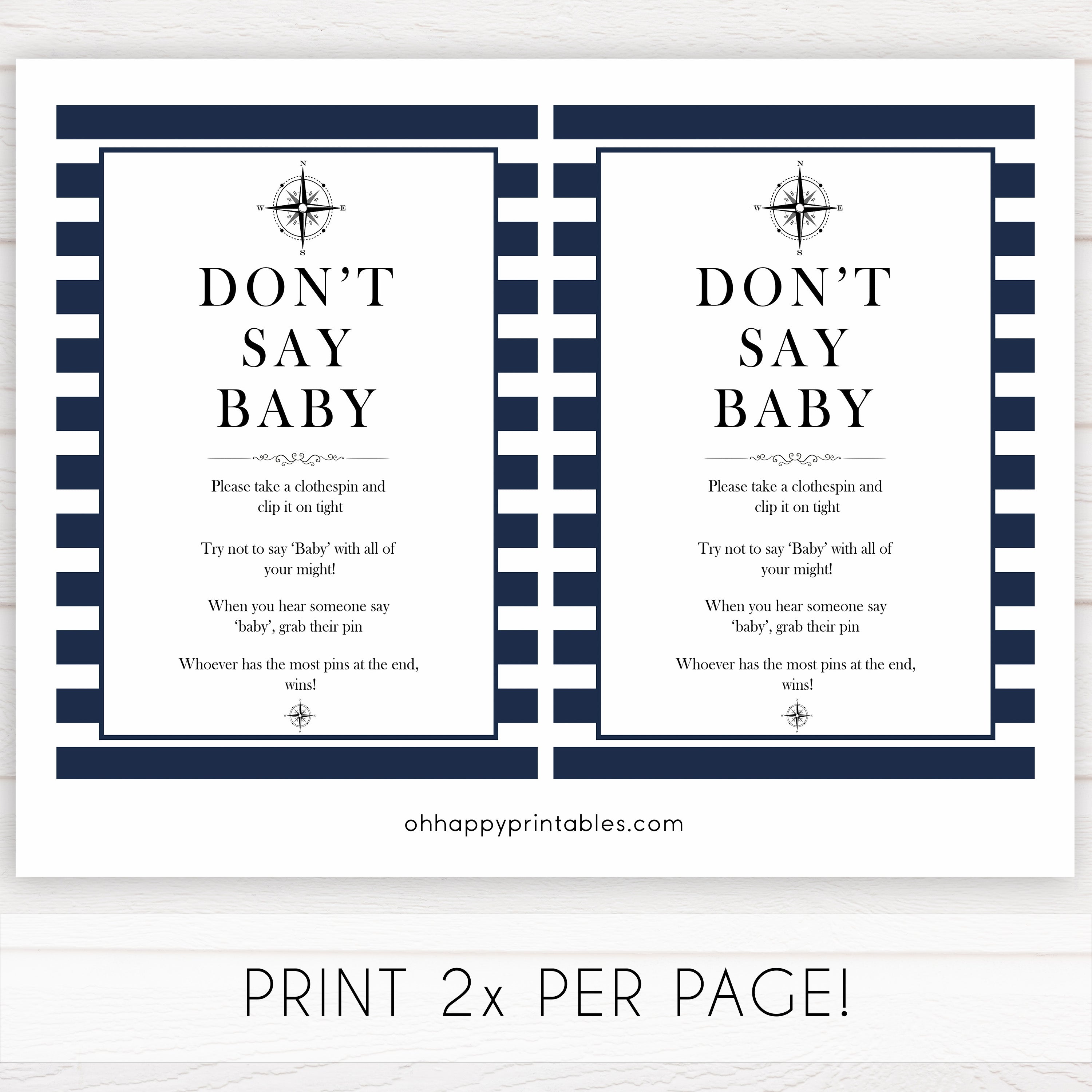Nautical baby shower games, dont say baby baby shower games, printable baby shower games, baby shower games, fun baby games, ahoy its a boy, popular baby shower games, sailor baby games, boat baby games