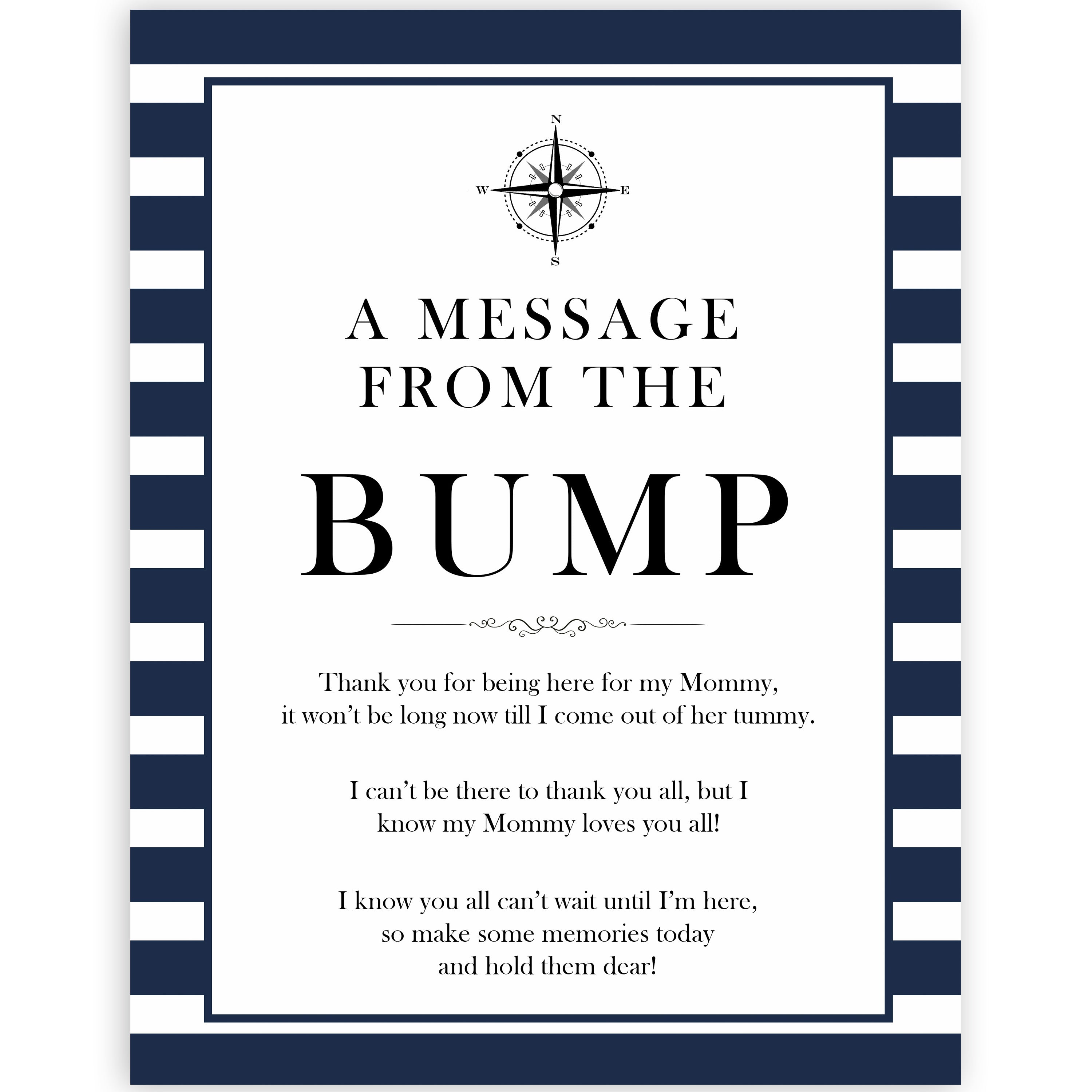 Nautical baby shower games, message from the bump baby shower games, printable baby shower games, baby shower games, fun baby games, ahoy its a boy, popular baby shower games, sailor baby games, boat baby games