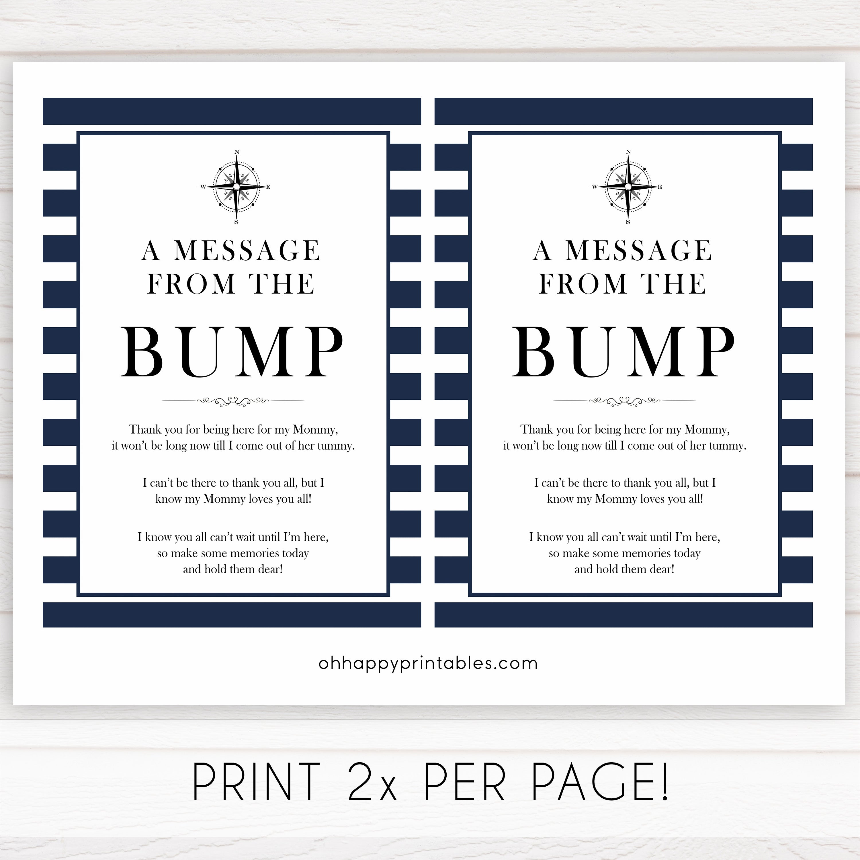 Nautical baby shower games, message from the bump baby shower games, printable baby shower games, baby shower games, fun baby games, ahoy its a boy, popular baby shower games, sailor baby games, boat baby games