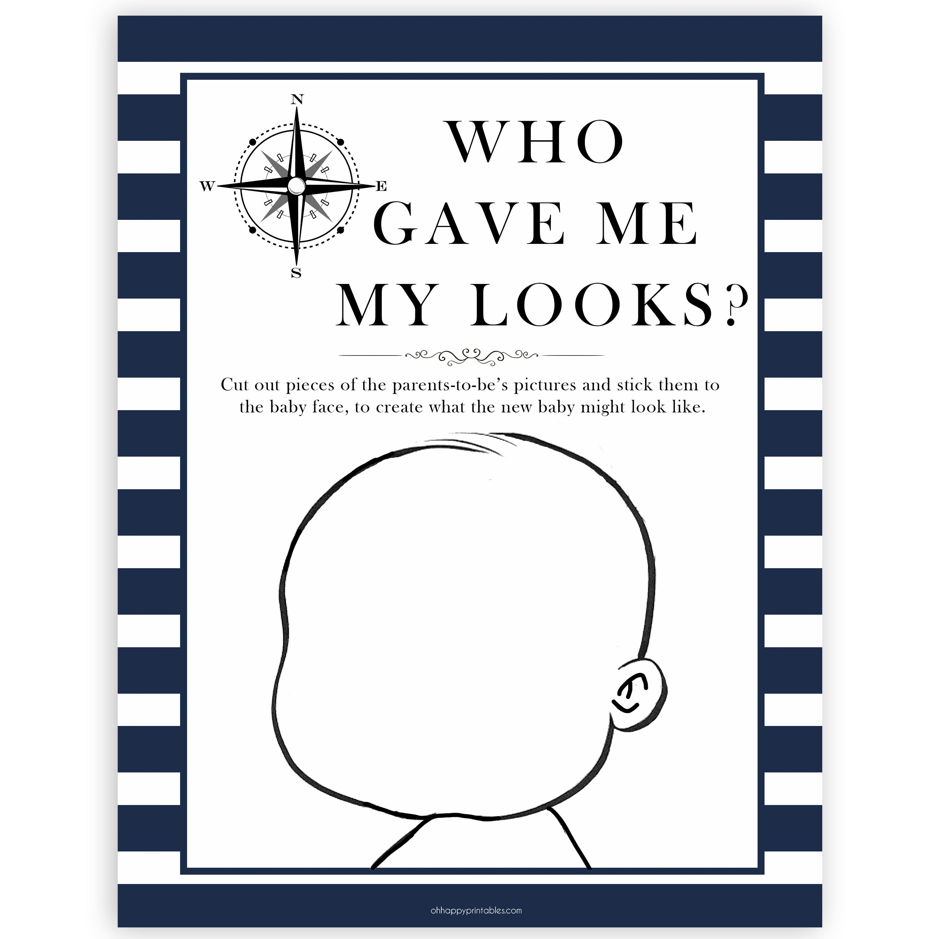 Blank Child Face Template