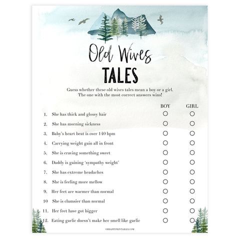 old wives tale baby game, Printable baby shower games, adventure awaits baby games, baby shower games, fun baby shower ideas, top baby shower ideas, adventure awaits baby shower, baby shower games, fun adventure baby shower ideas
