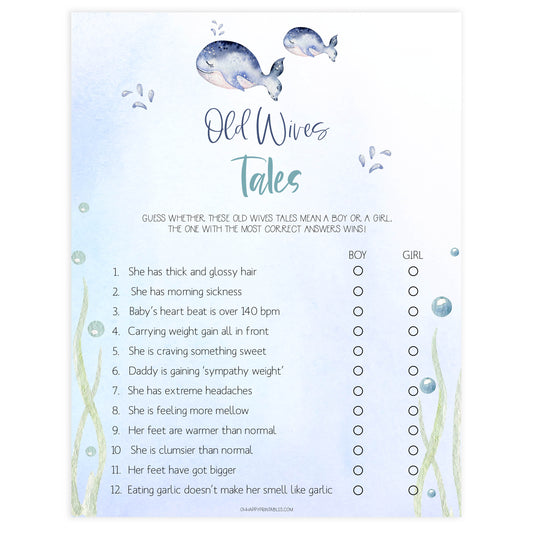 old wives tales baby games, Printable baby shower games, whale baby games, baby shower games, fun baby shower ideas, top baby shower ideas, whale baby shower, baby shower games, fun whale baby shower ideas