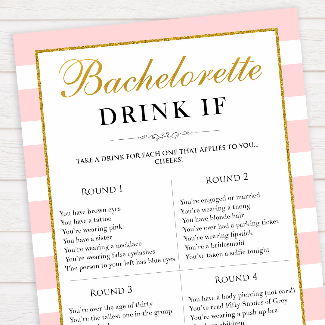 parisian bachelorette games, drink if game, bridal shower games, naughty bridal games, dirty bachelorette games, top bridal games