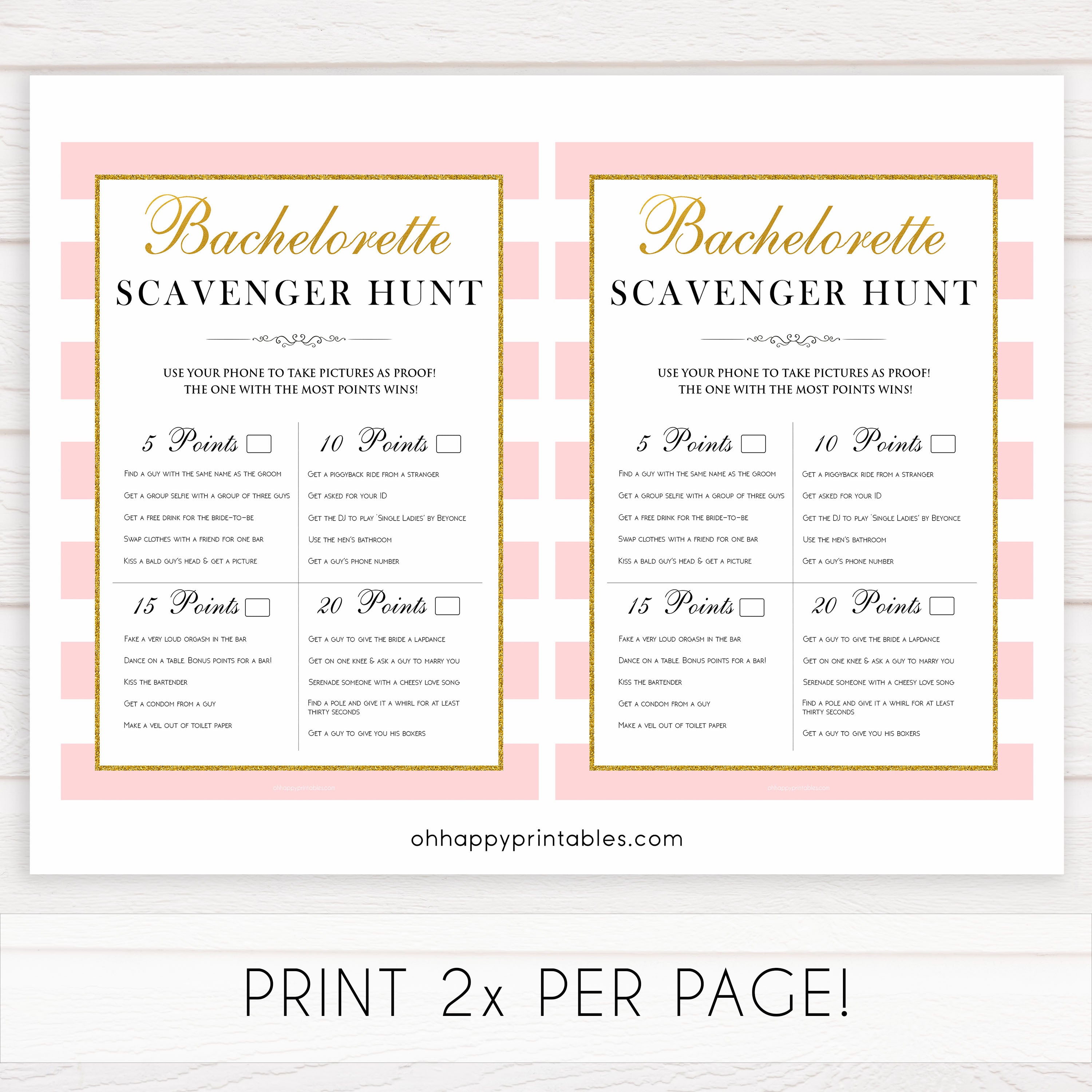 parisian bachelorette games, scavenger hunt game, bridal shower games, naughty bridal games, dirty bachelorette games, top bridal games