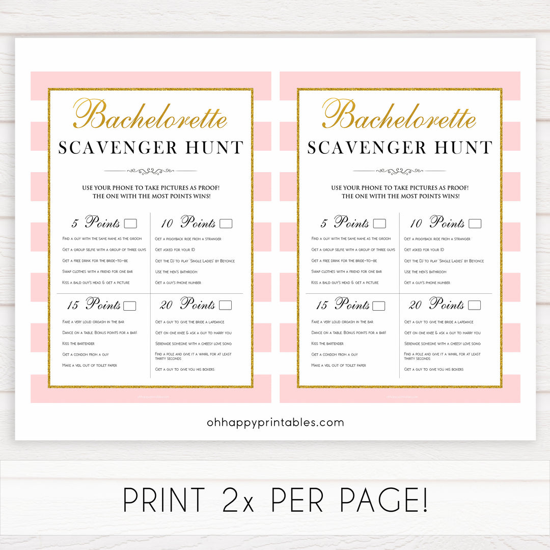 parisian bachelorette games, scavenger hunt game, bridal shower games, naughty bridal games, dirty bachelorette games, top bridal games