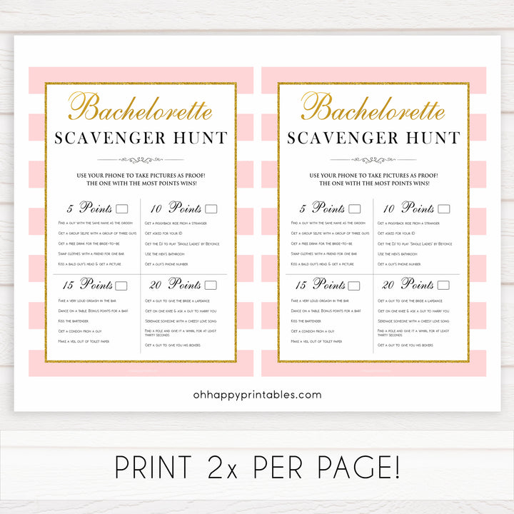 parisian bachelorette games, scavenger hunt game, bridal shower games, naughty bridal games, dirty bachelorette games, top bridal games