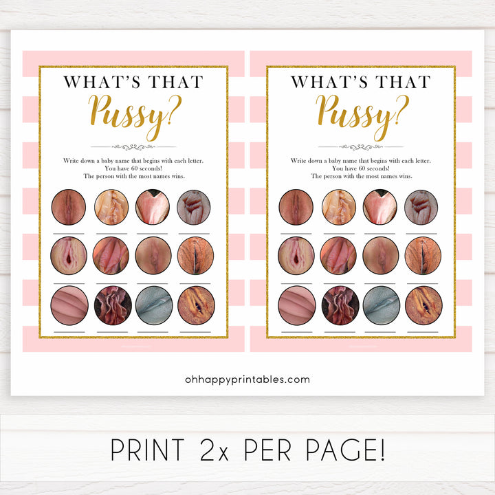 parisian bachelorette games, whats that pussy game, bridal shower games, naughty bridal games, dirty bachelorette games, top bridal games, fun bachelorette games, best bridal games