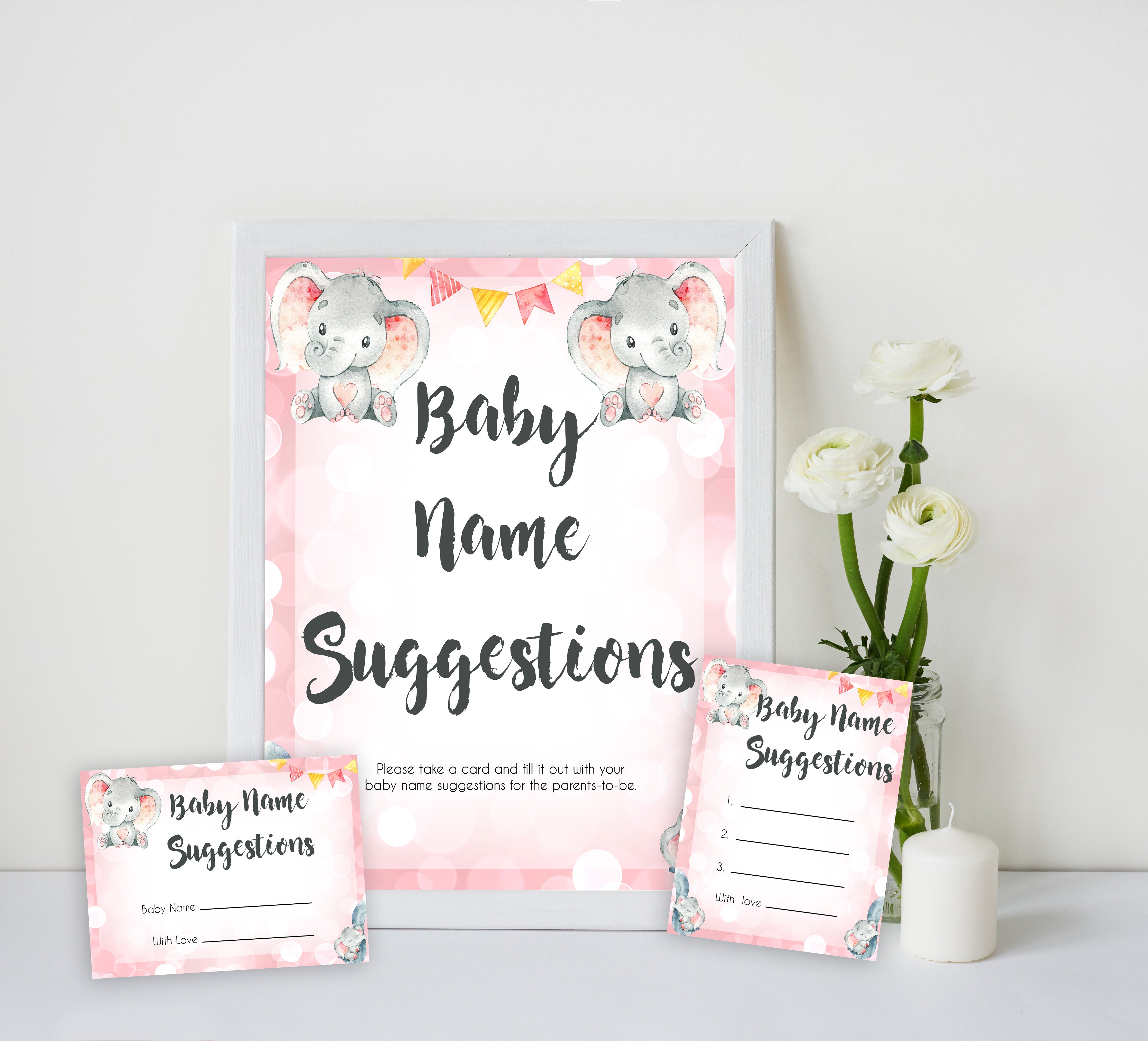 pink elephant baby games, baby name suggestions baby shower games, printable baby shower games, baby shower games, fun baby games, popular baby games, pink baby games