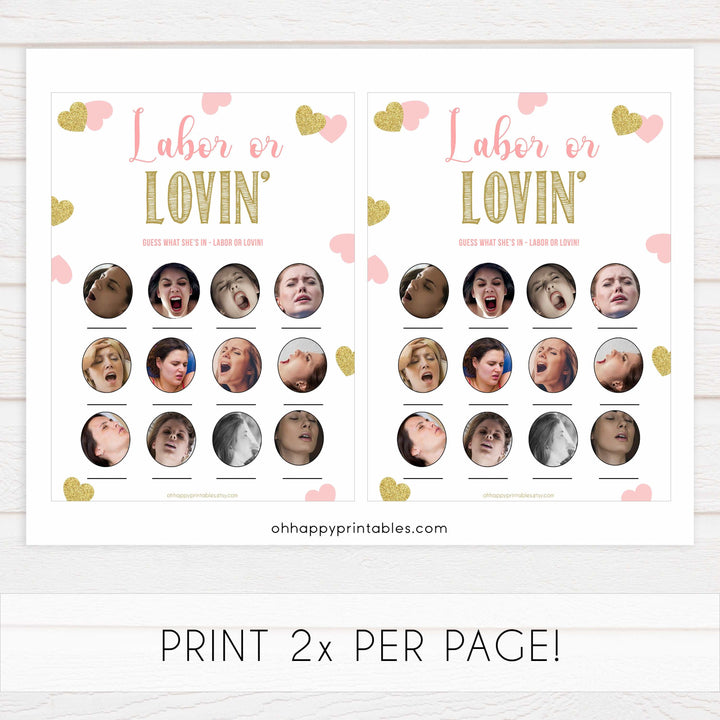 10 baby shower games, baby games bundle, Printable baby shower games, large pink hearts fun baby games, baby shower games, fun baby shower ideas, top baby shower ideas, gold pink hearts shower baby shower, pink hearts baby shower ideas