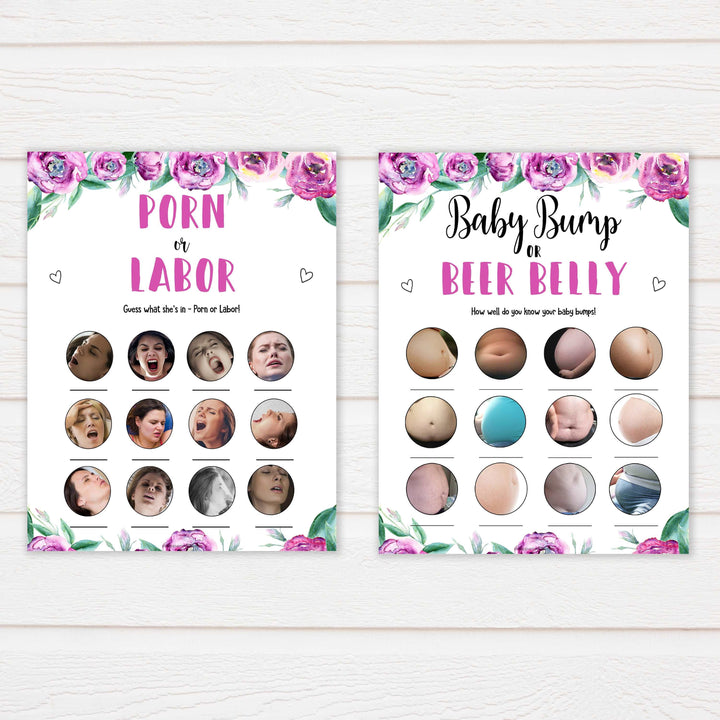 10 Purple peonies baby shower games, printable baby shower games, fun baby shower games, baby shower games, popular baby shower games, floral baby shower games, purple baby shower themes
