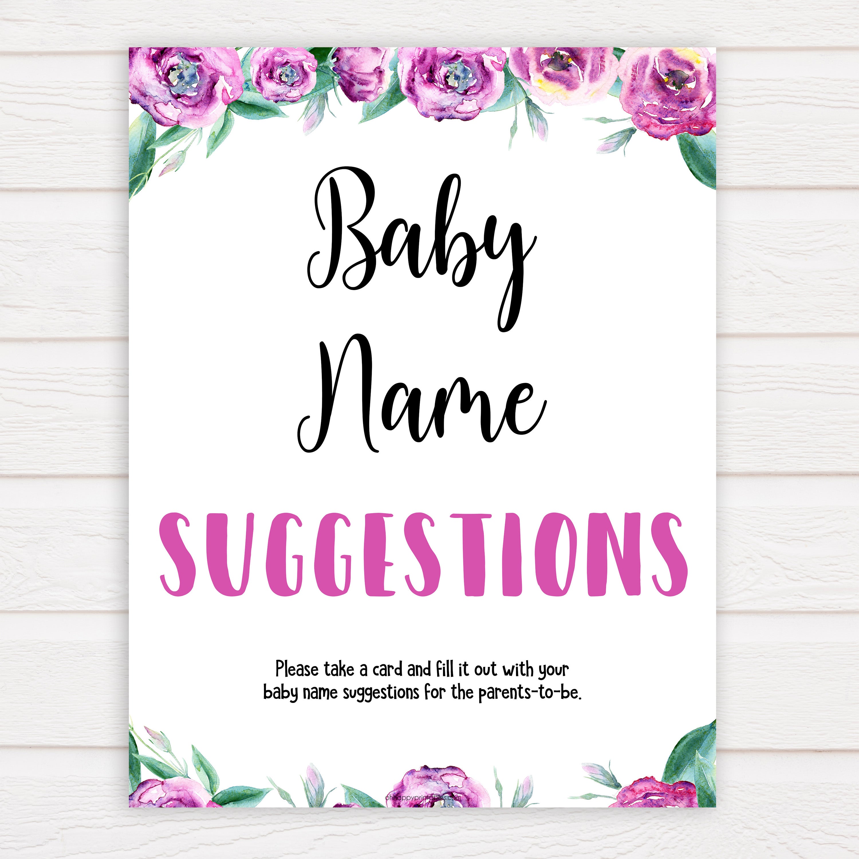 Purple peonies baby name suggestions baby shower games, printable baby shower games, fun baby shower games, baby shower games, popular baby shower games, floral baby shower games, purple baby shower themes