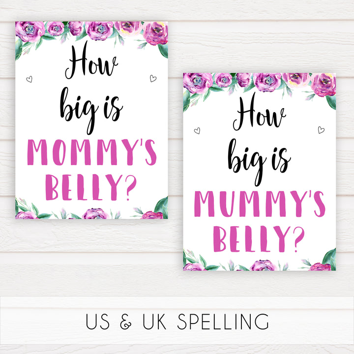 Purple peonies how big is mommys belly baby shower games, printable baby shower games, fun baby shower games, baby shower games, popular baby shower games, floral baby shower games, purple baby shower themes