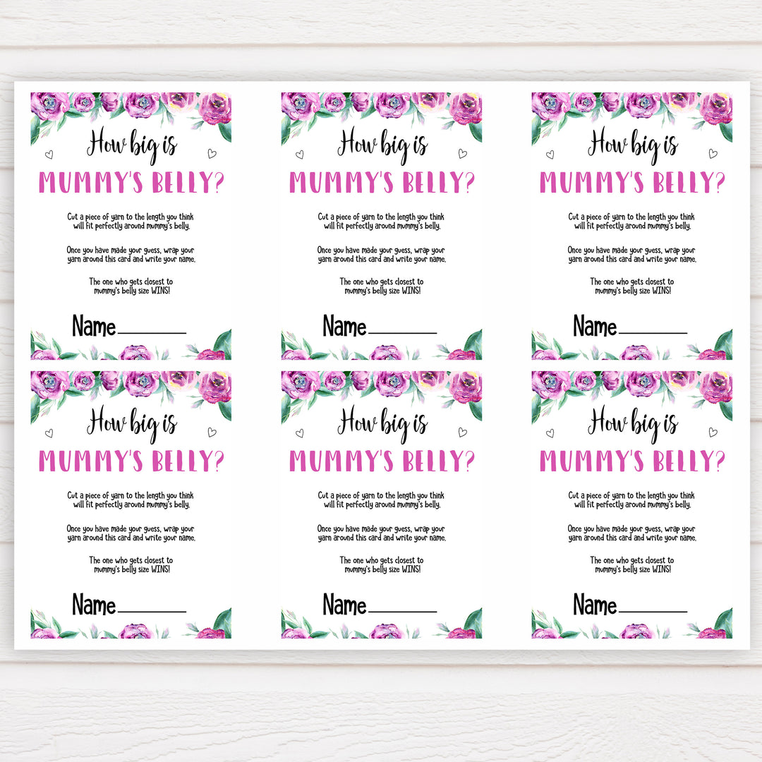 Purple peonies how big is mommys belly baby shower games, printable baby shower games, fun baby shower games, baby shower games, popular baby shower games, floral baby shower games, purple baby shower themes