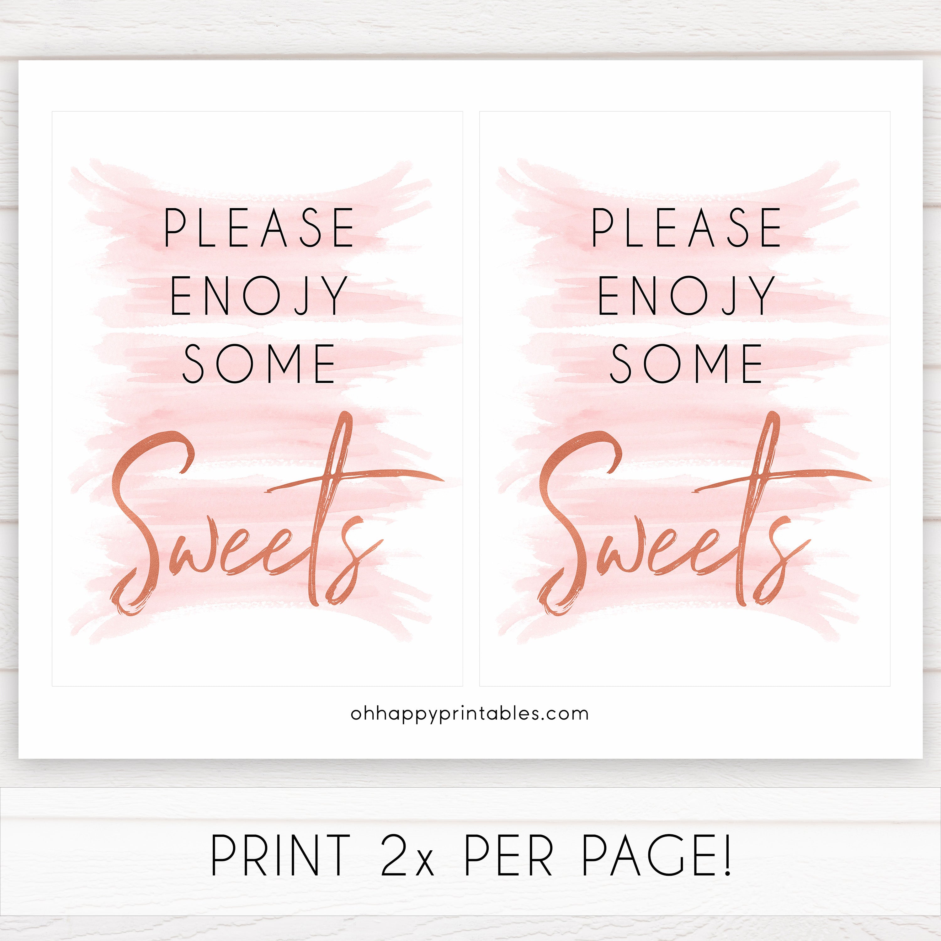 pink swash sweets baby signs, sweets baby signs, printable baby signs, pink baby decor, pink baby signs