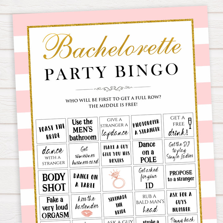 paris bachelorette games, party bingo, bachelorette bingo, dirty bingo, top bridal games, fun bachelorette games, top 10 bridal games