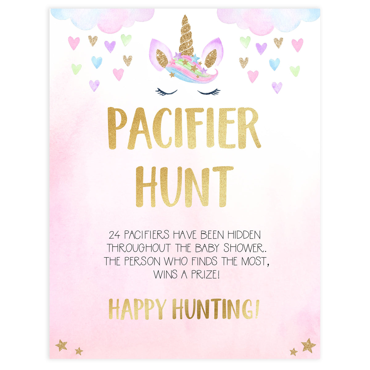 pacifier hunt baby game, Printable baby shower games, unicorn baby games, baby shower games, fun baby shower ideas, top baby shower ideas, unicorn baby shower, baby shower games, fun unicorn baby shower ideas