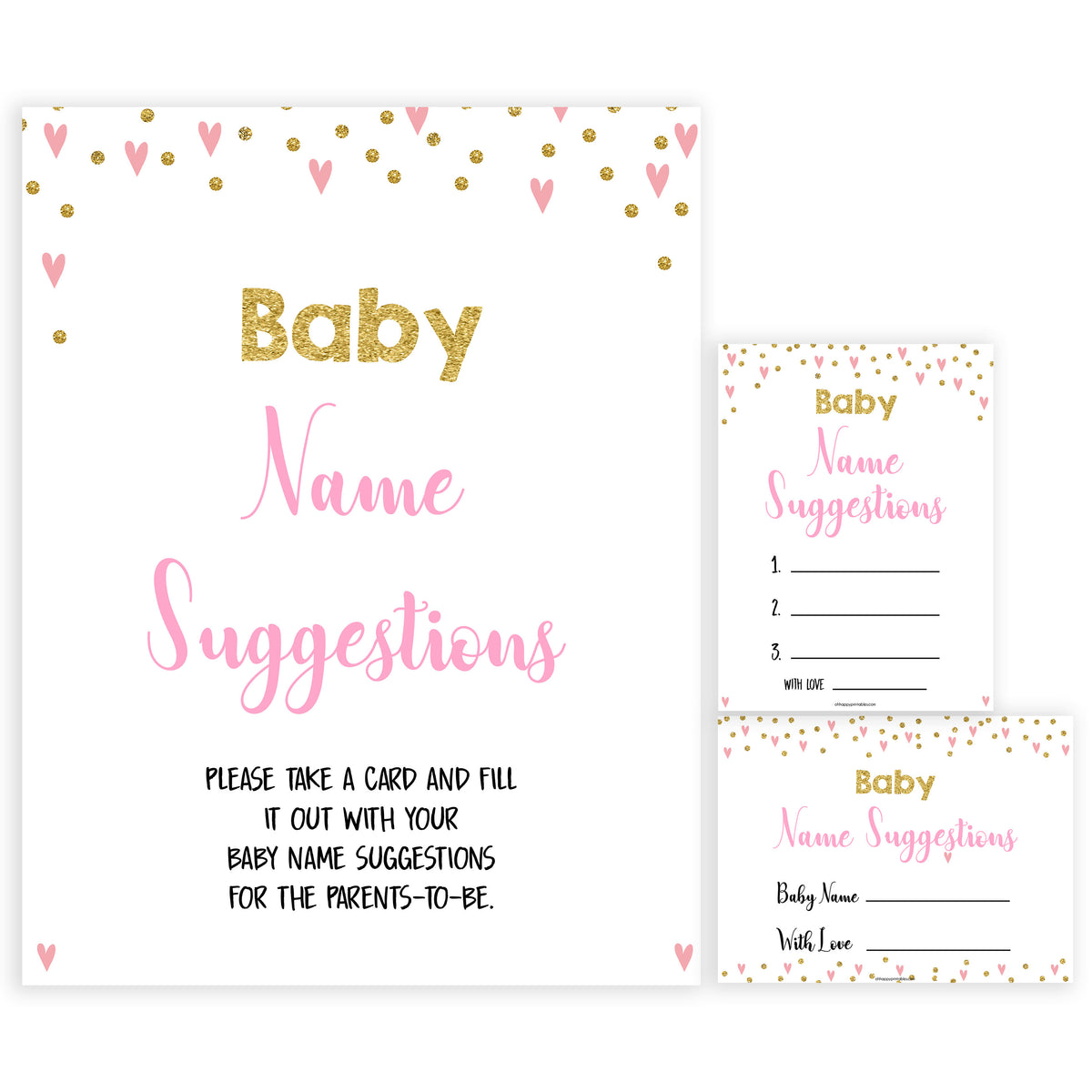 pink hearts baby shower, baby name suggestions baby game, printable baby games, pink baby games, girl baby games, top 10 baby games, fun baby games