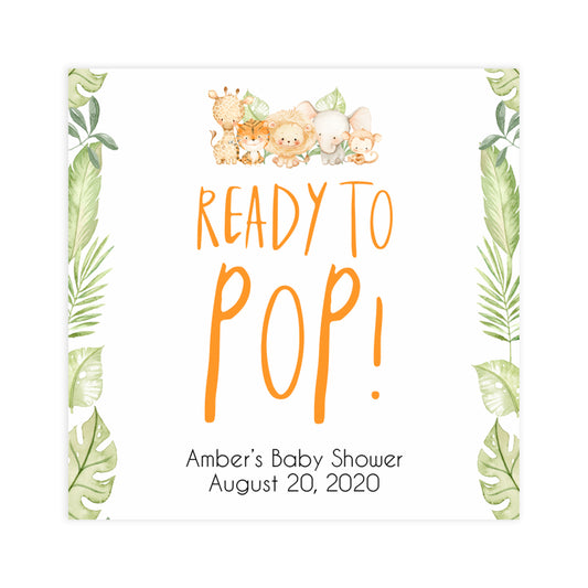 ready to pop baby tags, baby pop tags, Printable baby shower games, safari animals baby games, baby shower games, fun baby shower ideas, top baby shower ideas, safari animals baby shower, baby shower games, fun baby shower ideas