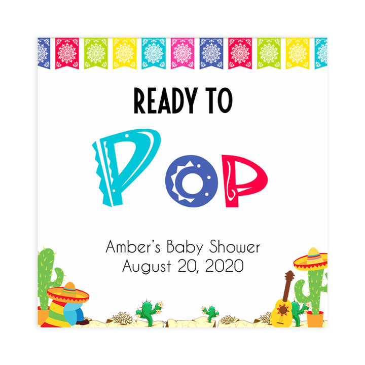ready to pop tags, baby pop tags, Printable baby shower games, Mexican fiesta fun baby games, baby shower games, fun baby shower ideas, top baby shower ideas, fiesta shower baby shower, fiesta baby shower ideas