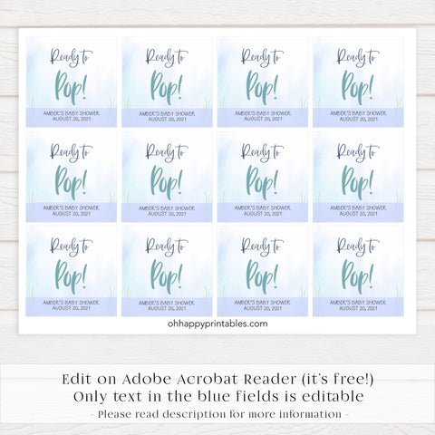 ready to pop tags, Printable baby shower games, whale baby games, baby shower games, fun baby shower ideas, top baby shower ideas, whale baby shower, baby shower games, fun whale baby shower ideas