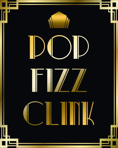 Pop Clink Fizz Gatsby Style Props