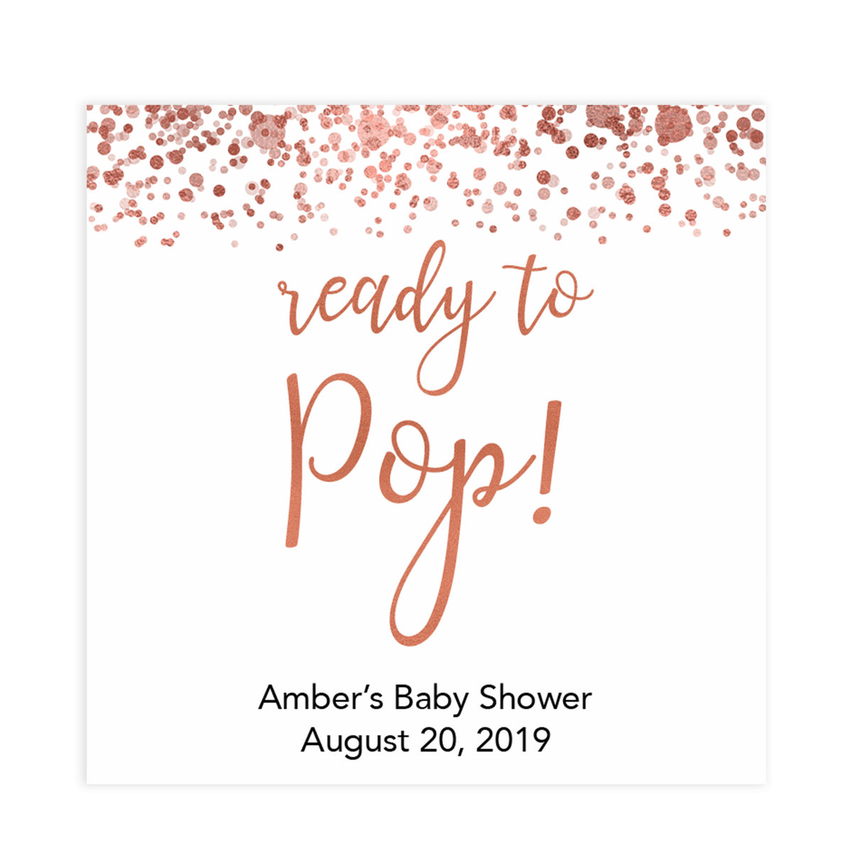 ready to pop baby tags, editable ready to pop tags, Printable baby shower games, rose gold fun baby games, baby shower games, fun baby shower ideas, top baby shower ideas, blush baby shower, rose gold baby shower ideas