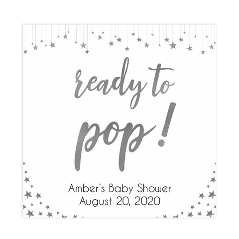 Ready to pop baby tags, printable baby tags, Little star baby shower games, printable baby shower games, twinkle star baby shower, fun baby games, top baby shower ideas