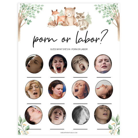 porn or labor baby games, Printable baby shower games, woodland animals baby games, baby shower games, fun baby shower ideas, top baby shower ideas, woodland baby shower, baby shower games, fun woodland animals baby shower ideas