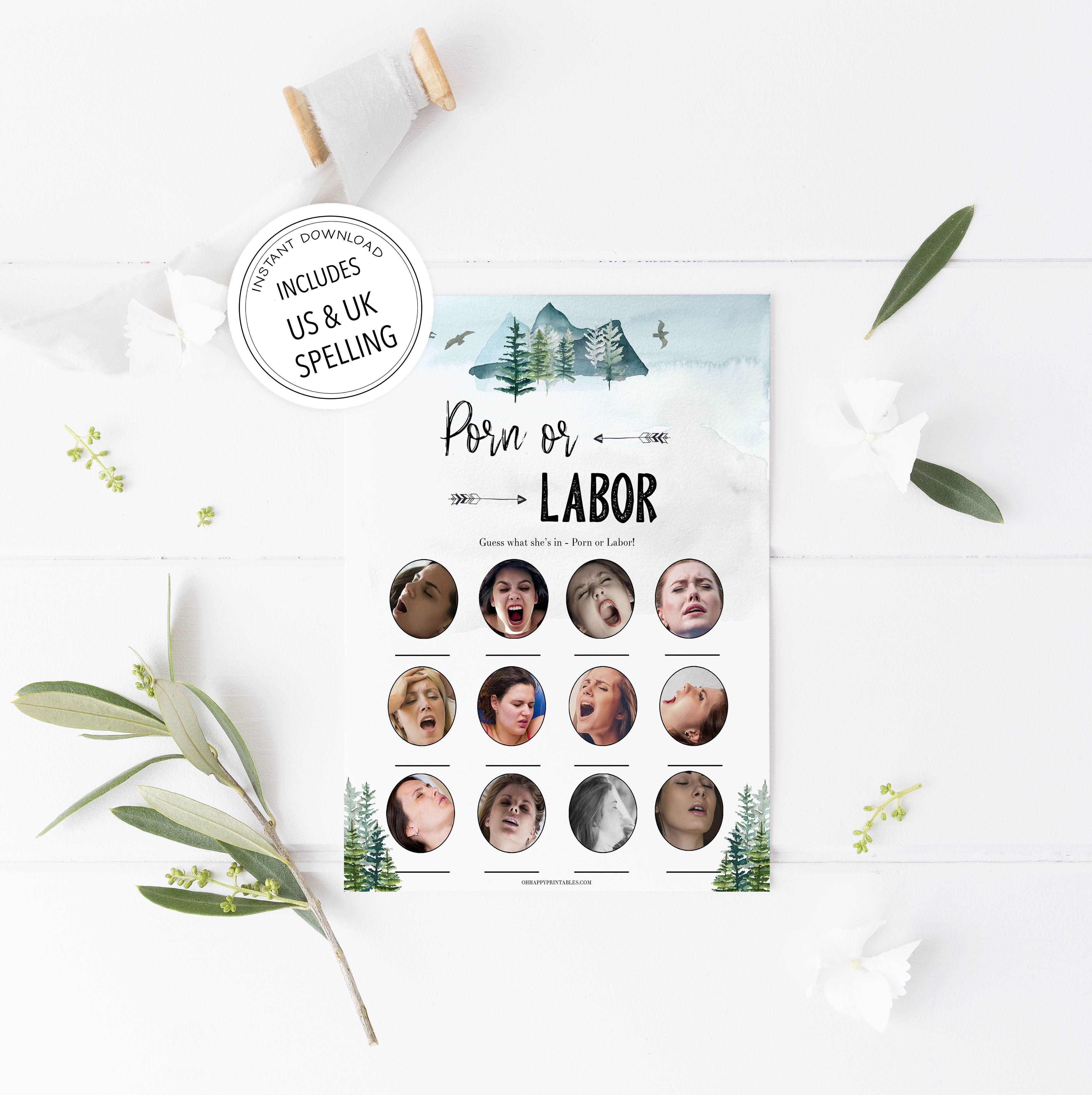 porn or labor, baby bump or beer belly, boobs or butts games, Printable baby shower games, adventure awaits baby games, baby shower games, fun baby shower ideas, top baby shower ideas, adventure awaits baby shower, baby shower games, fun adventure baby shower ideas