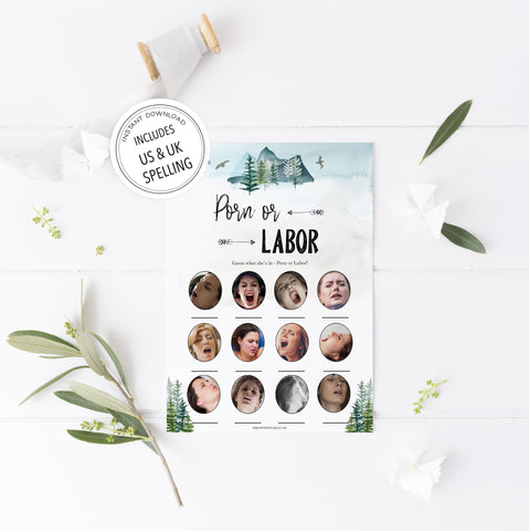 porn or labor baby game, Printable baby shower games, adventure awaits baby games, baby shower games, fun baby shower ideas, top baby shower ideas, adventure awaits baby shower, baby shower games, fun adventure baby shower ideas
