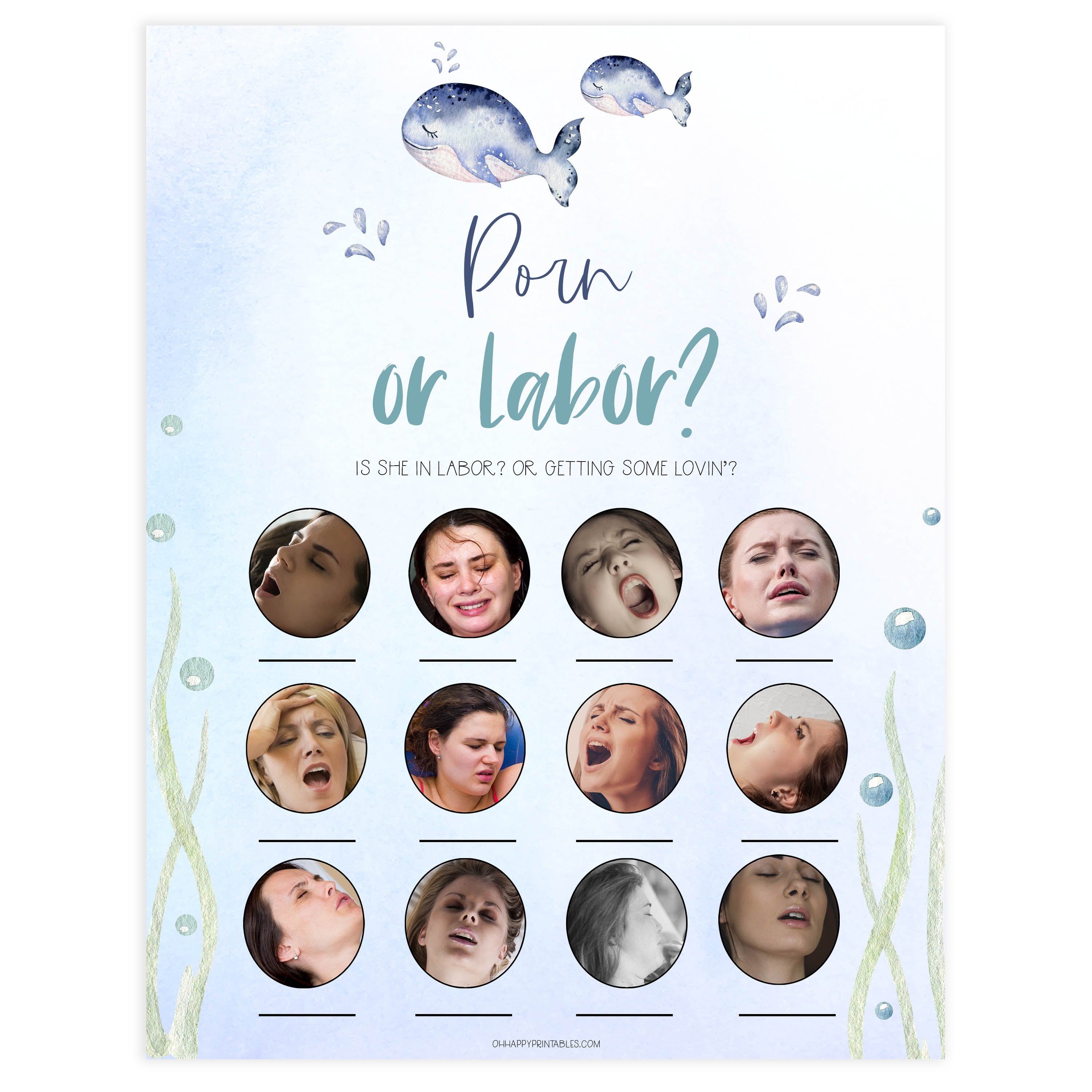 porn or labor baby game, Printable baby shower games, whale baby games, baby shower games, fun baby shower ideas, top baby shower ideas, whale baby shower, baby shower games, fun whale baby shower ideas