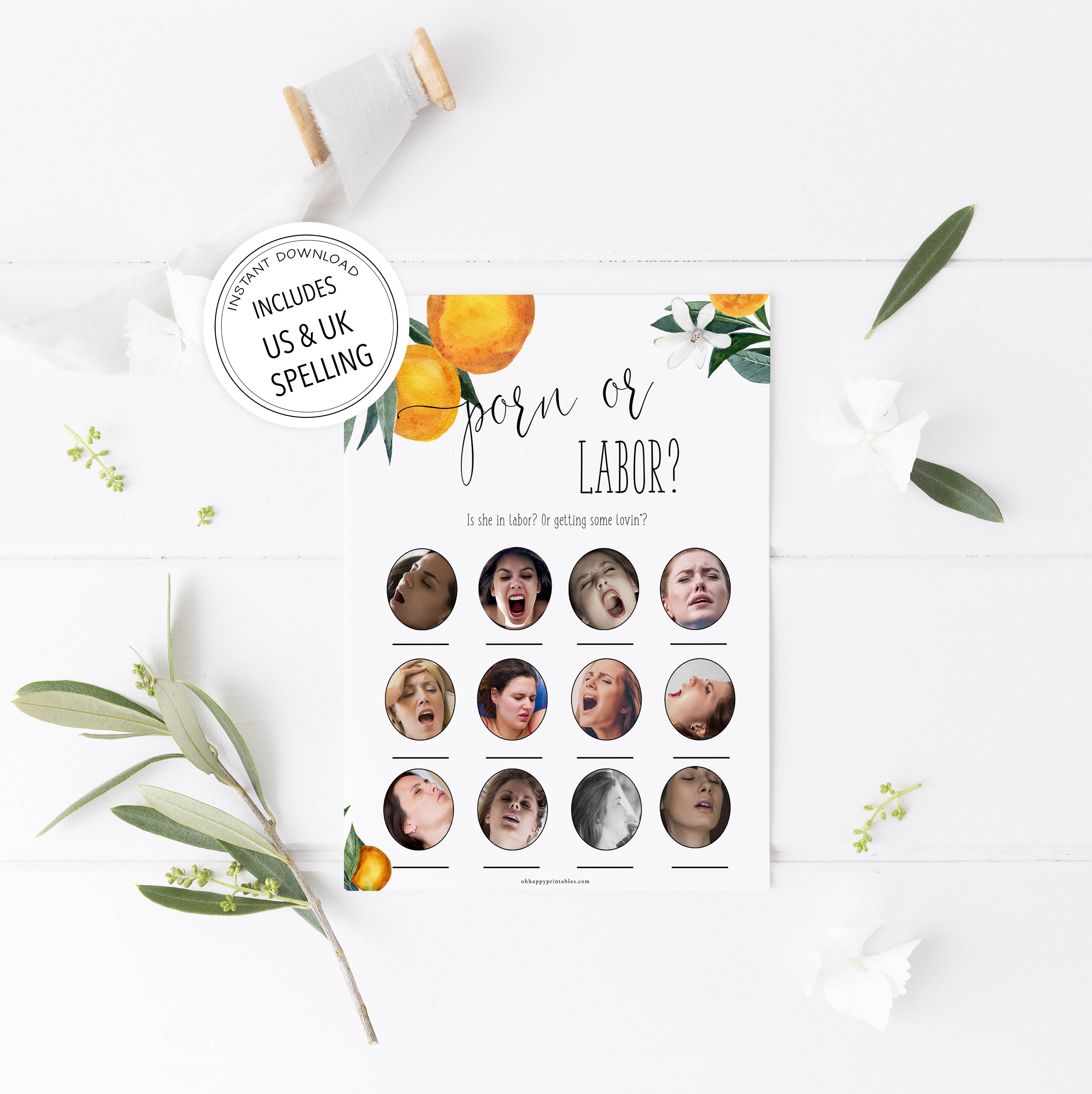 porn or labor baby shower game, Printable baby shower games, little cutie baby games, baby shower games, fun baby shower ideas, top baby shower ideas, little cutie baby shower, baby shower games, fun little cutie baby shower ideas, citrus baby shower games, citrus baby shower, orange baby shower