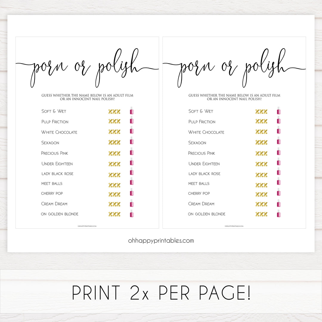 8 bachelorette party games, naught bridal shower games, adult bridal games, cock or what game, hen party games, fun bridal shower games