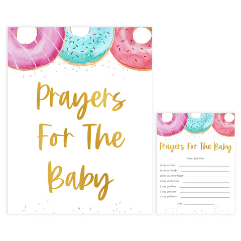 prayers for the baby game, Printable baby shower games, donut baby games, baby shower games, fun baby shower ideas, top baby shower ideas, donut sprinkles baby shower, baby shower games, fun donut baby shower ideas