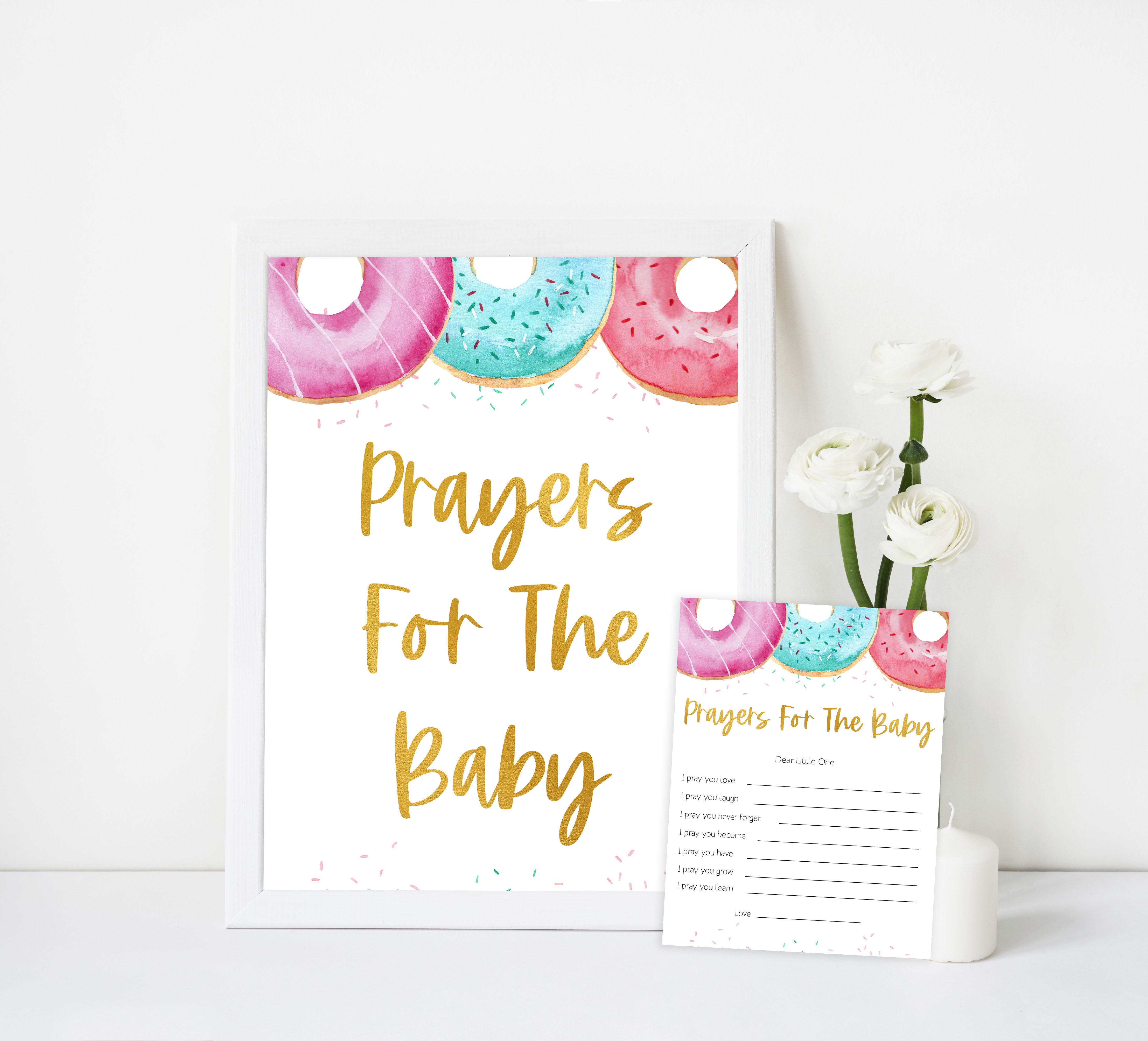 prayers for the baby game, Printable baby shower games, donut baby games, baby shower games, fun baby shower ideas, top baby shower ideas, donut sprinkles baby shower, baby shower games, fun donut baby shower ideas
