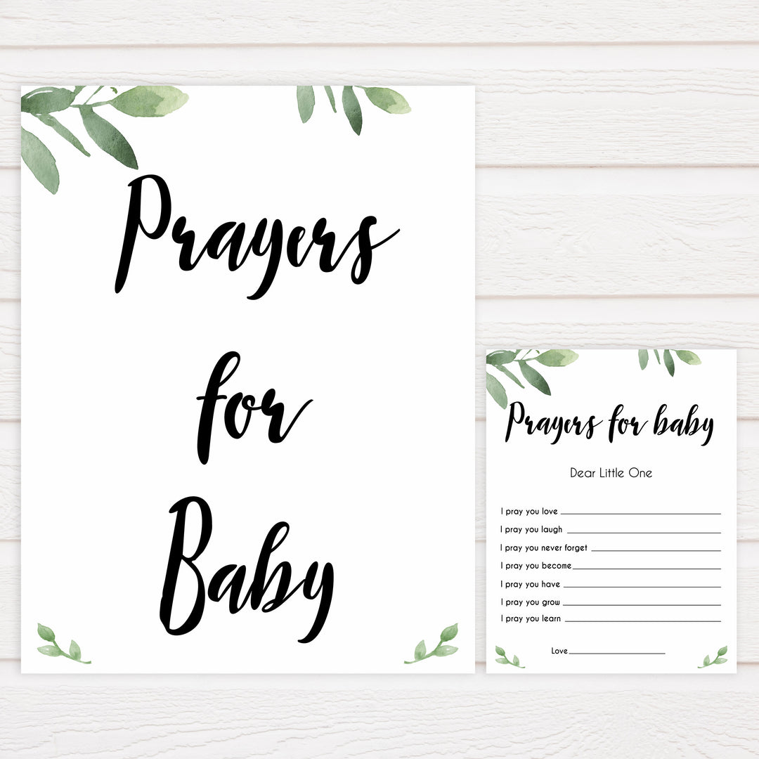 Prayers for the Baby Game - Botanical
