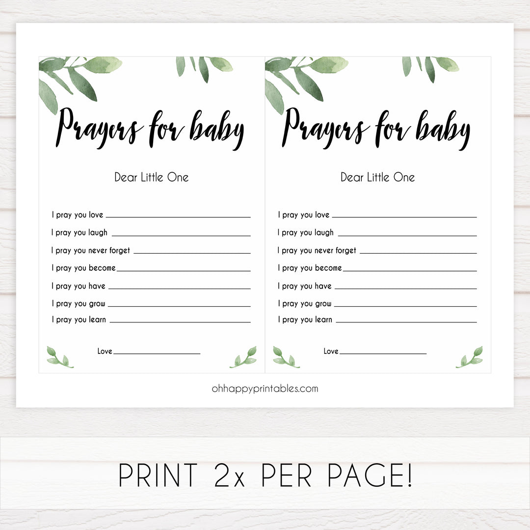 Prayers for the Baby Game - Botanical