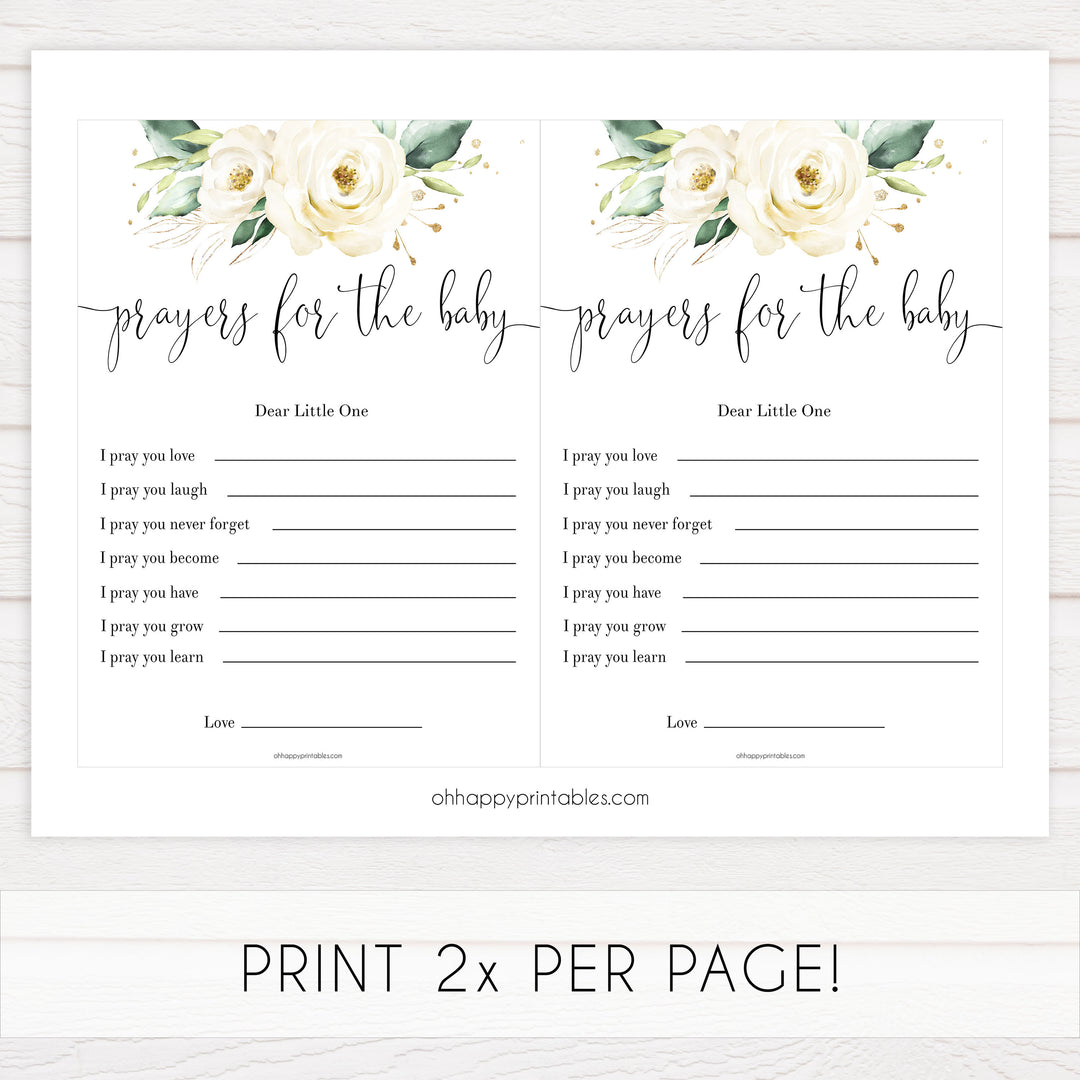 prayers for the baby game, Printable baby shower games, shite floral baby games, baby shower games, fun baby shower ideas, top baby shower ideas, floral baby shower, baby shower games, fun floral baby shower ideas