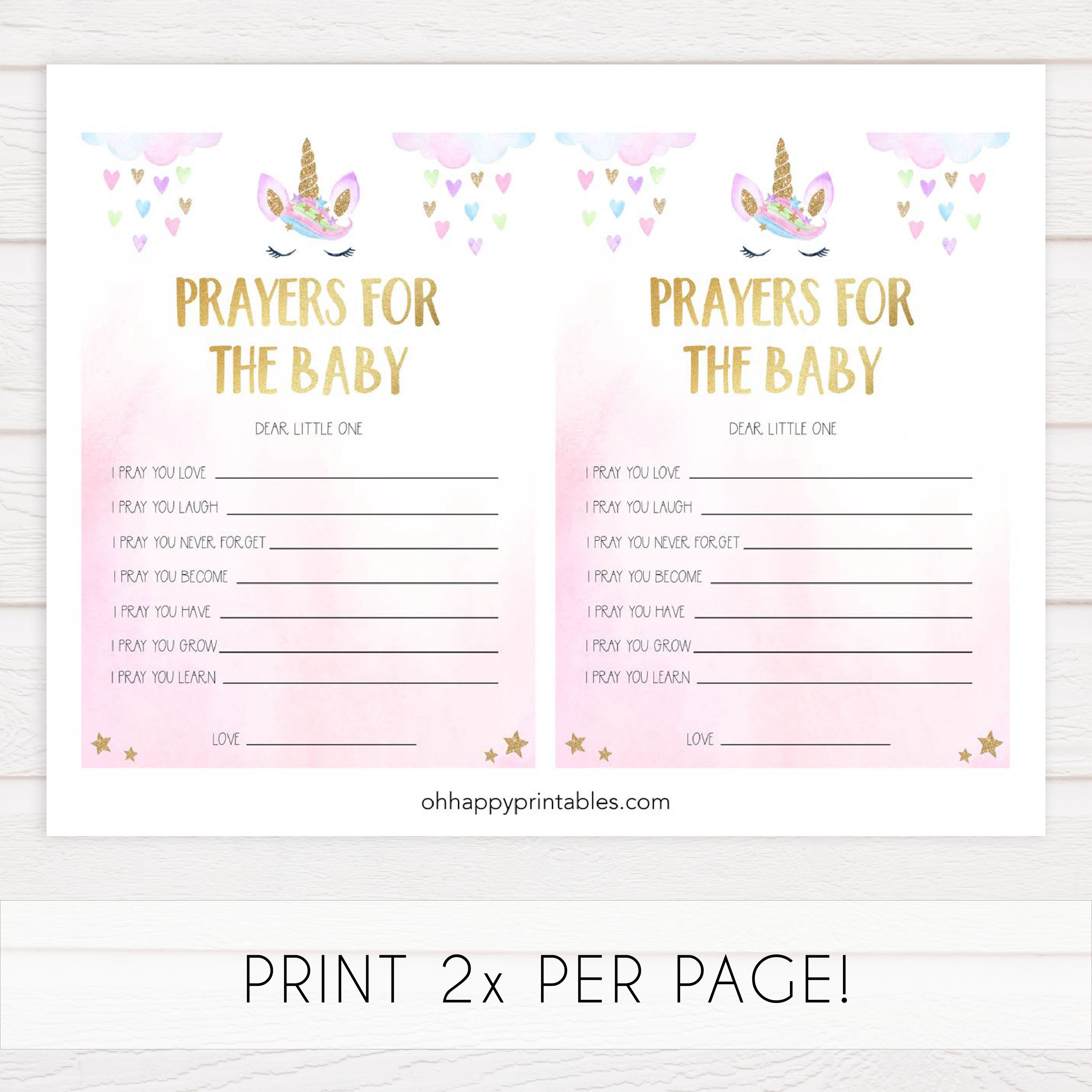prayers for the baby game, Printable baby shower games, unicorn baby games, baby shower games, fun baby shower ideas, top baby shower ideas, unicorn baby shower, baby shower games, fun unicorn baby shower ideas