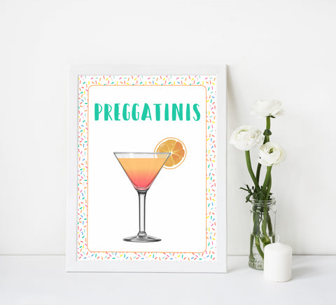 preggatinis baby table signs, Baby sprinkle baby decor, printable baby table signs, printable baby decor, baby sprinkle table signs, fun baby signs, baby sprinkle fun baby table signs