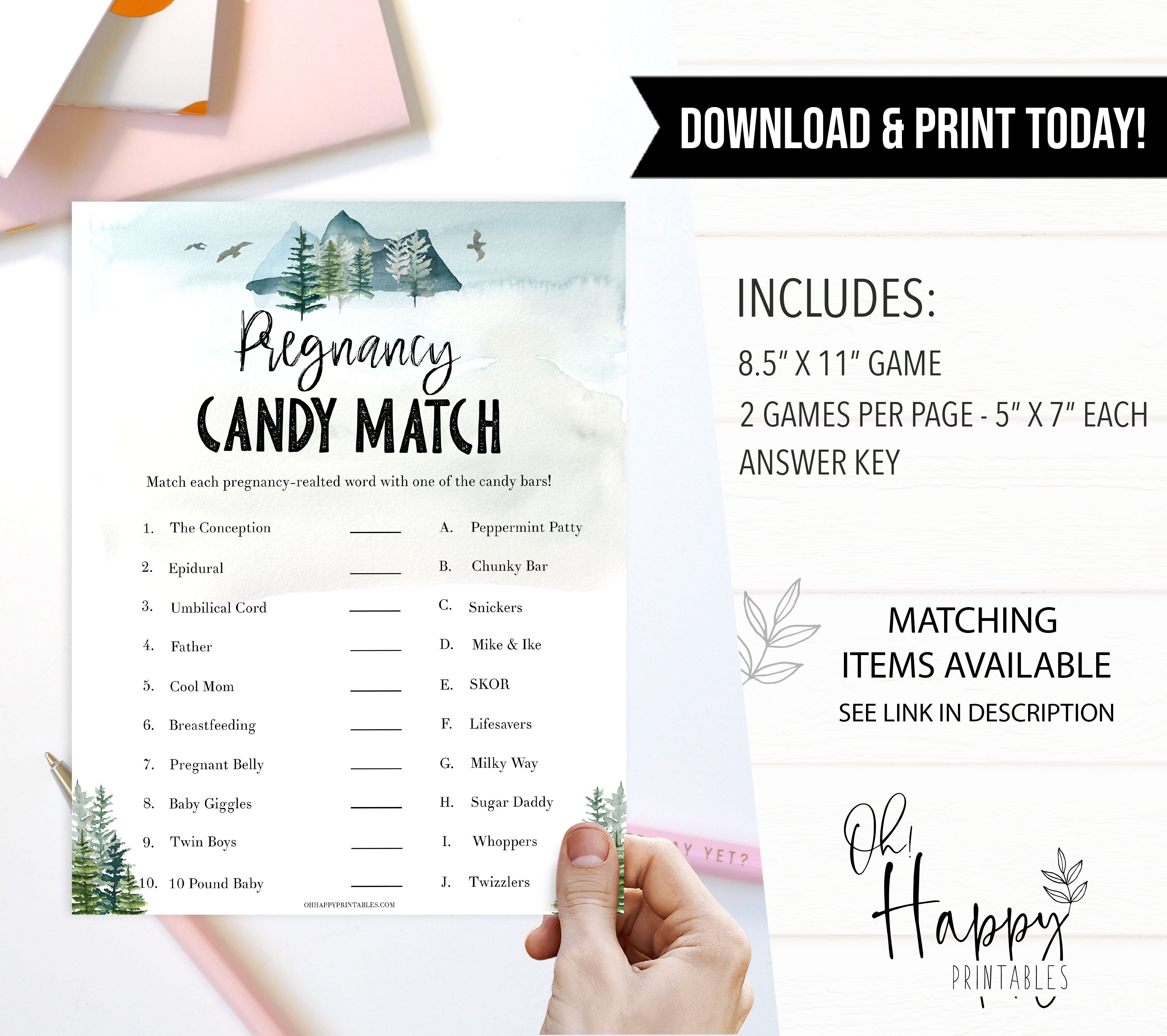 pregnancy candy match game, Printable baby shower games, adventure awaits baby games, baby shower games, fun baby shower ideas, top baby shower ideas, adventure awaits baby shower, baby shower games, fun adventure baby shower ideas