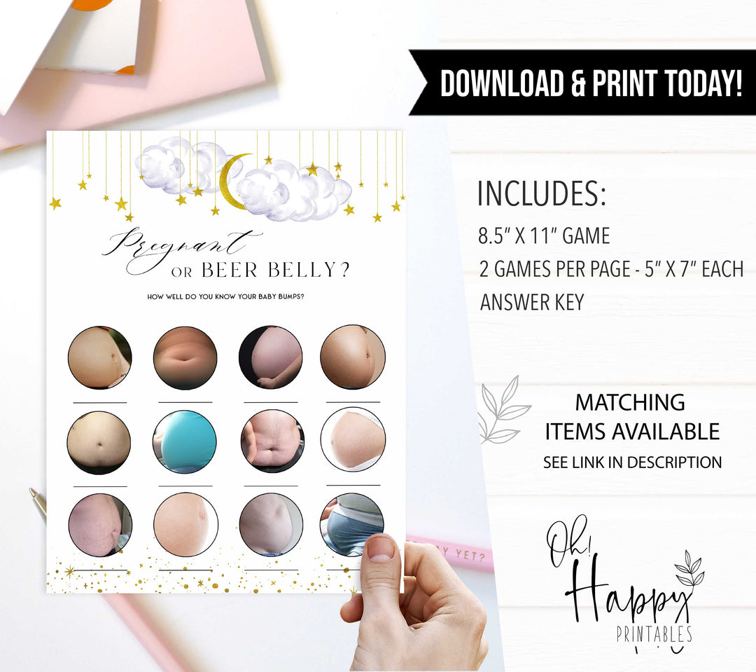 Pregnant or Beer Belly - Little Star