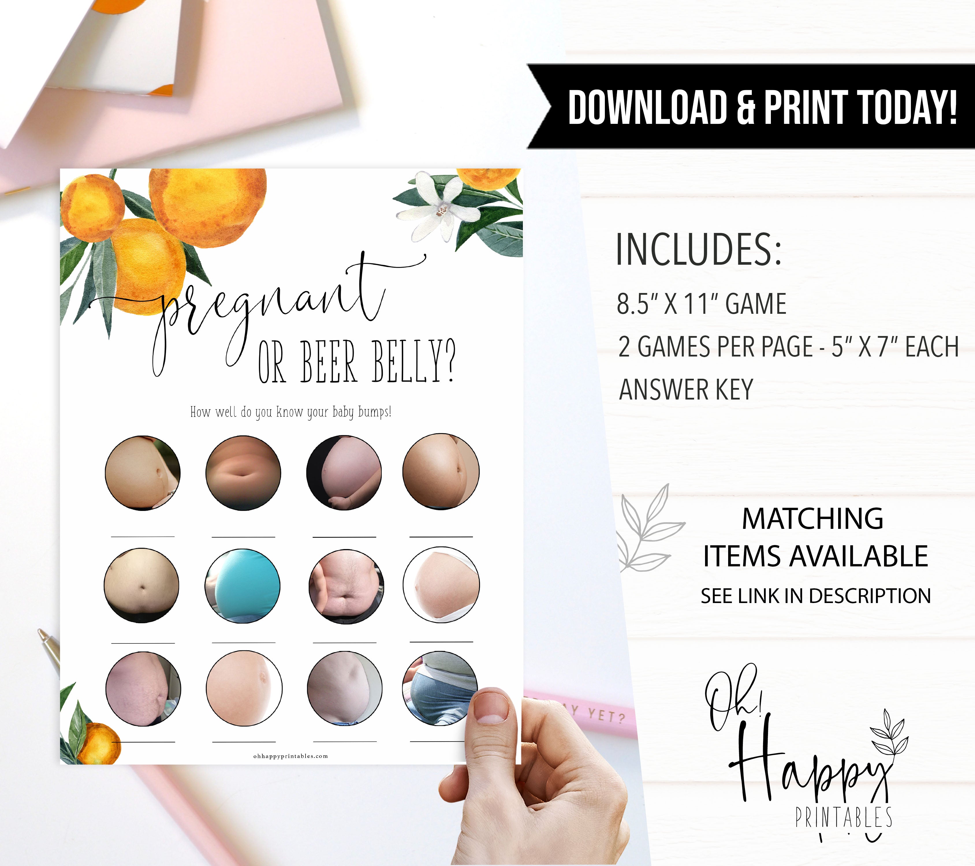 pregnant or beer belly baby game, Printable baby shower games, little cutie baby games, baby shower games, fun baby shower ideas, top baby shower ideas, little cutie baby shower, baby shower games, fun little cutie baby shower ideas, citrus baby shower games, citrus baby shower, orange baby shower