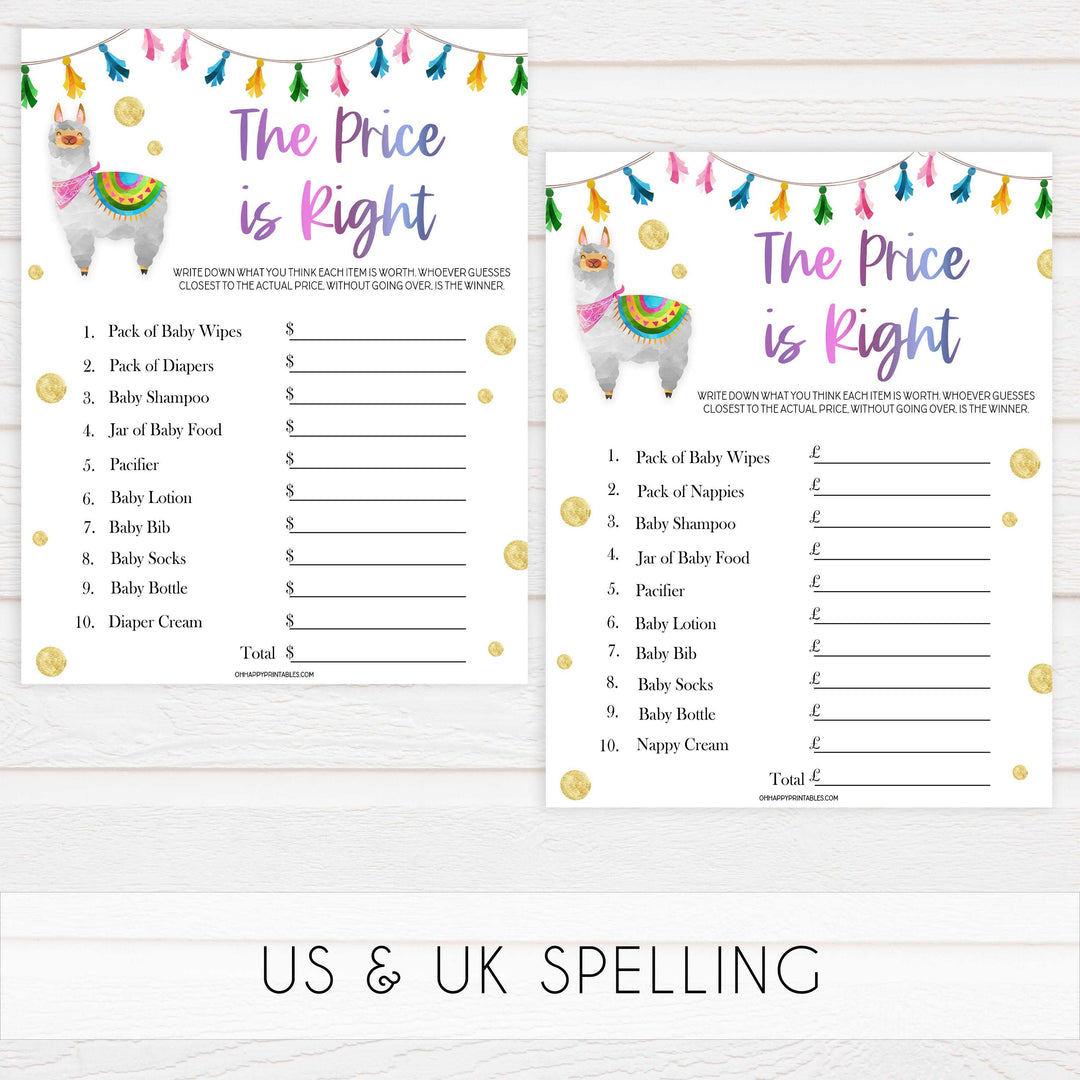 10 baby shower games bundle, baby games pack, Printable baby shower games, llama fiesta fun baby games, baby shower games, fun baby shower ideas, top baby shower ideas, Llama fiesta shower baby shower, fiesta baby shower ideas