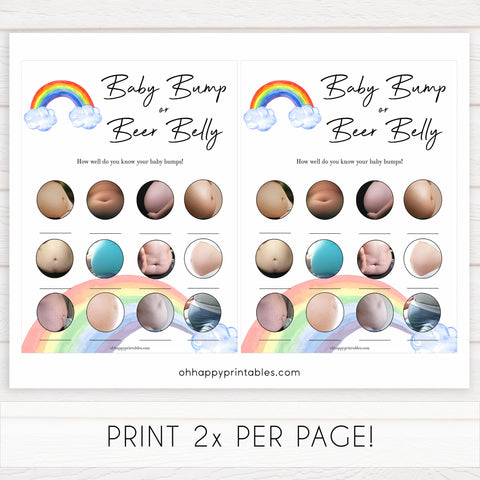 Rainbow baby games, rainbow baby games pack, rainbow baby games bundle rainbow printable baby games, instant download games, rainbow baby shower, printable baby games, fun baby games, popular baby games, top 10 baby games