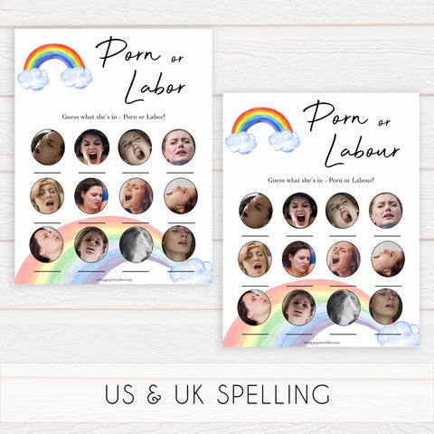 Rainbow baby games, rainbow baby games pack, rainbow baby games bundle rainbow printable baby games, instant download games, rainbow baby shower, printable baby games, fun baby games, popular baby games, top 10 baby games